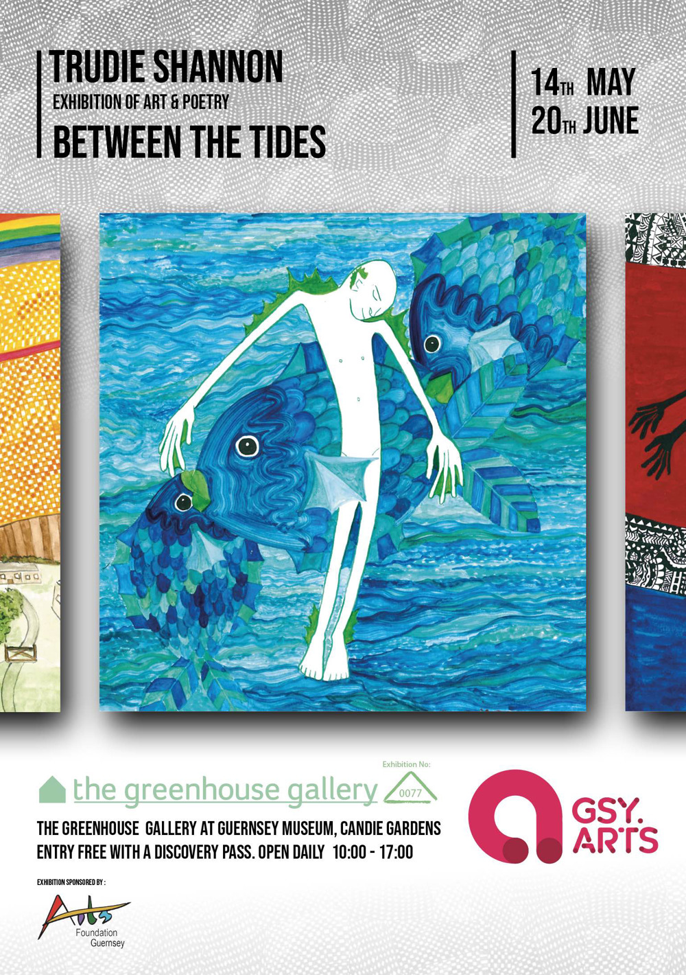 Poster for Trudie Shannon: Between The Tides - online exhibition