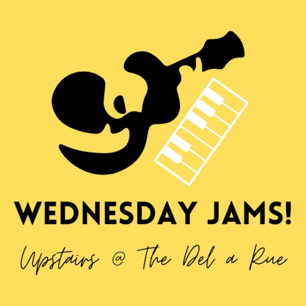 Poster for Wednesday Jams @ Thomas De La Rue