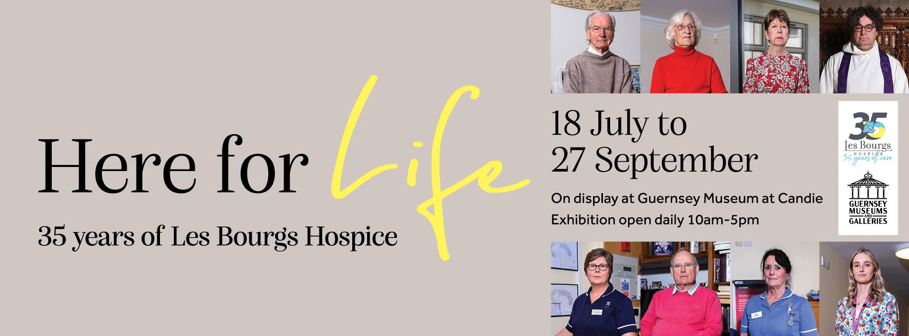 Here for Life: 35 years of Les Bourgs Hospice