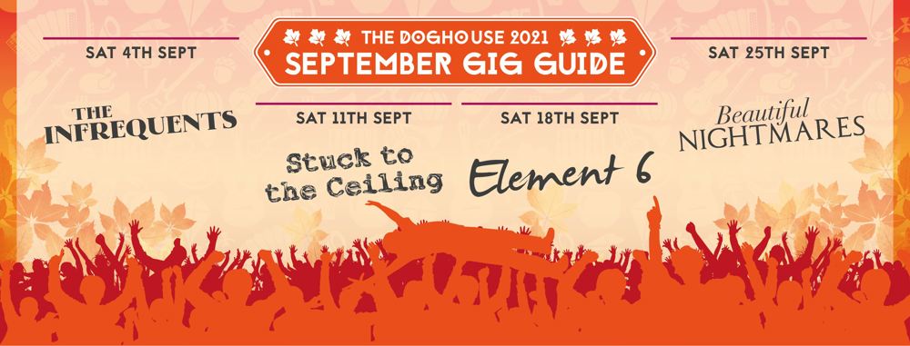 Poster for Stuck To The Ceiling @ The Doghouse