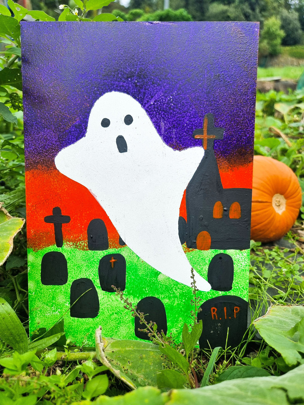 Poster for Halloween Spooktacular Paint-along
