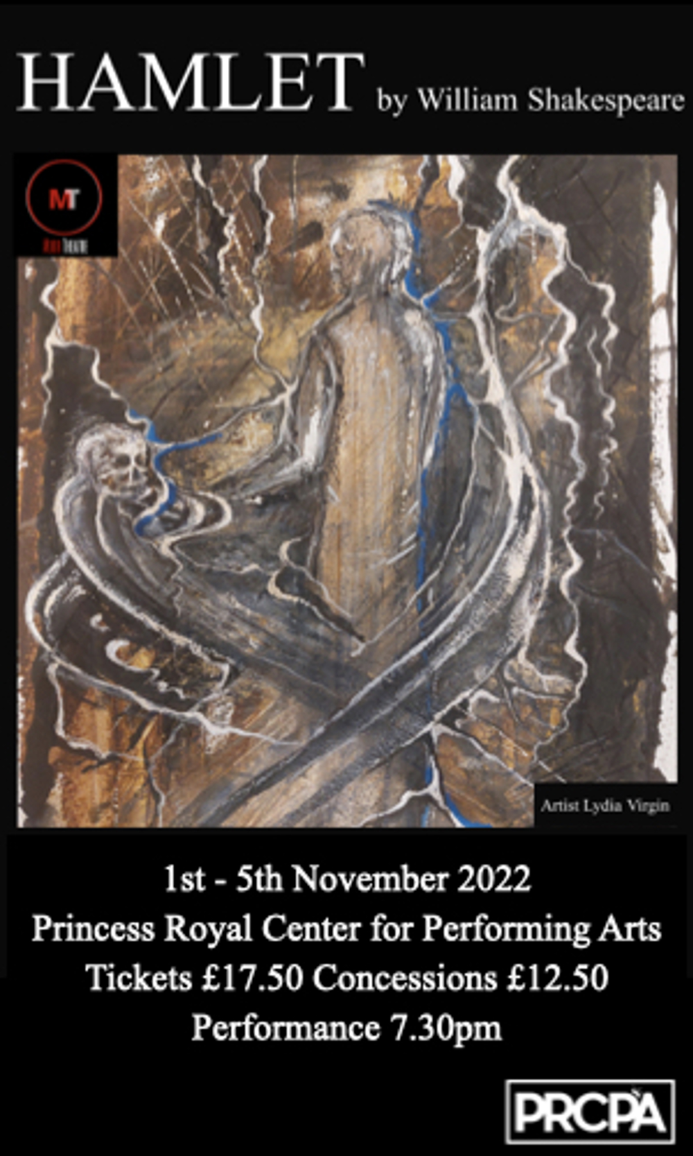 Poster for Moor Theatre Presents Hamlet