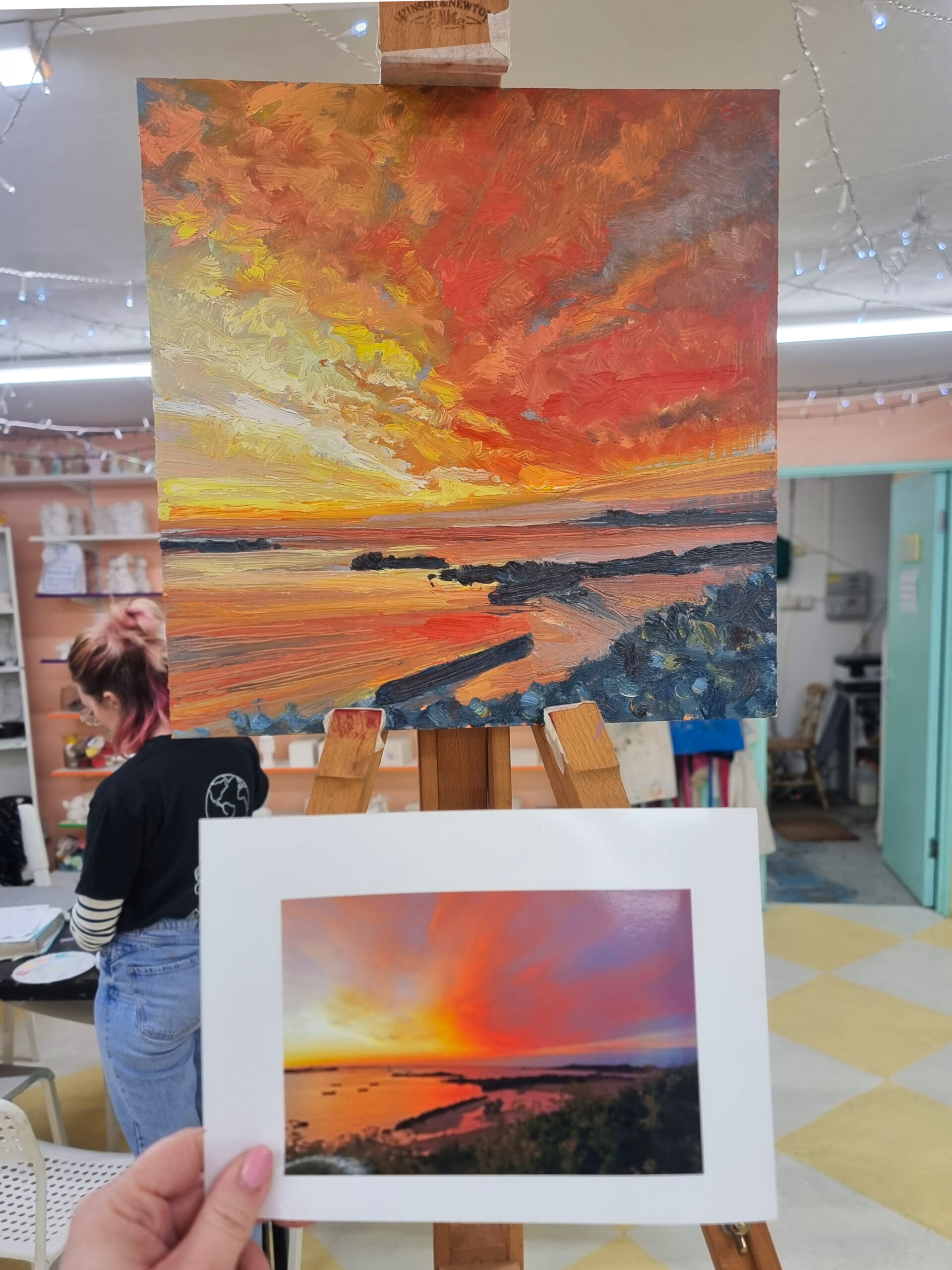 Introduction to Painting in Oil with Tim Gaudion | Iris & Dora