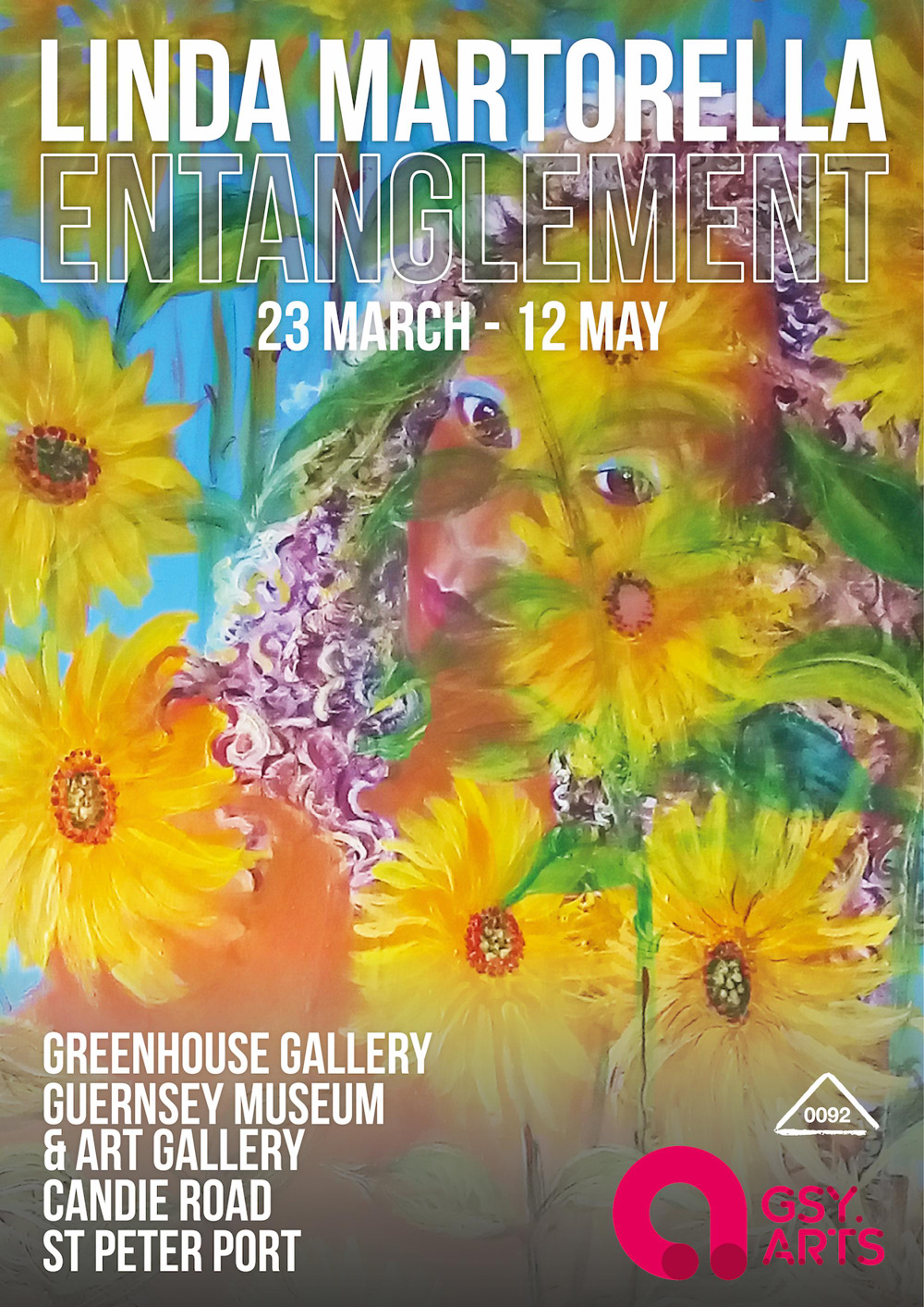 Poster for ENTANGLEMENT by Linda Martorella