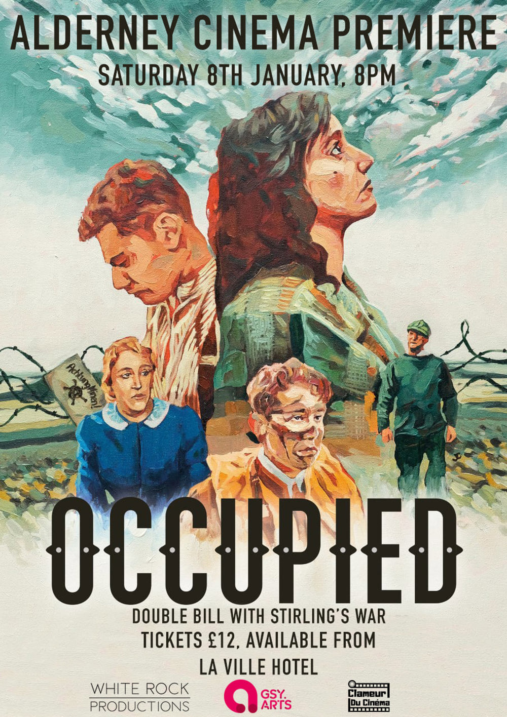Poster for Alderney Cinema Premiere: Occupied