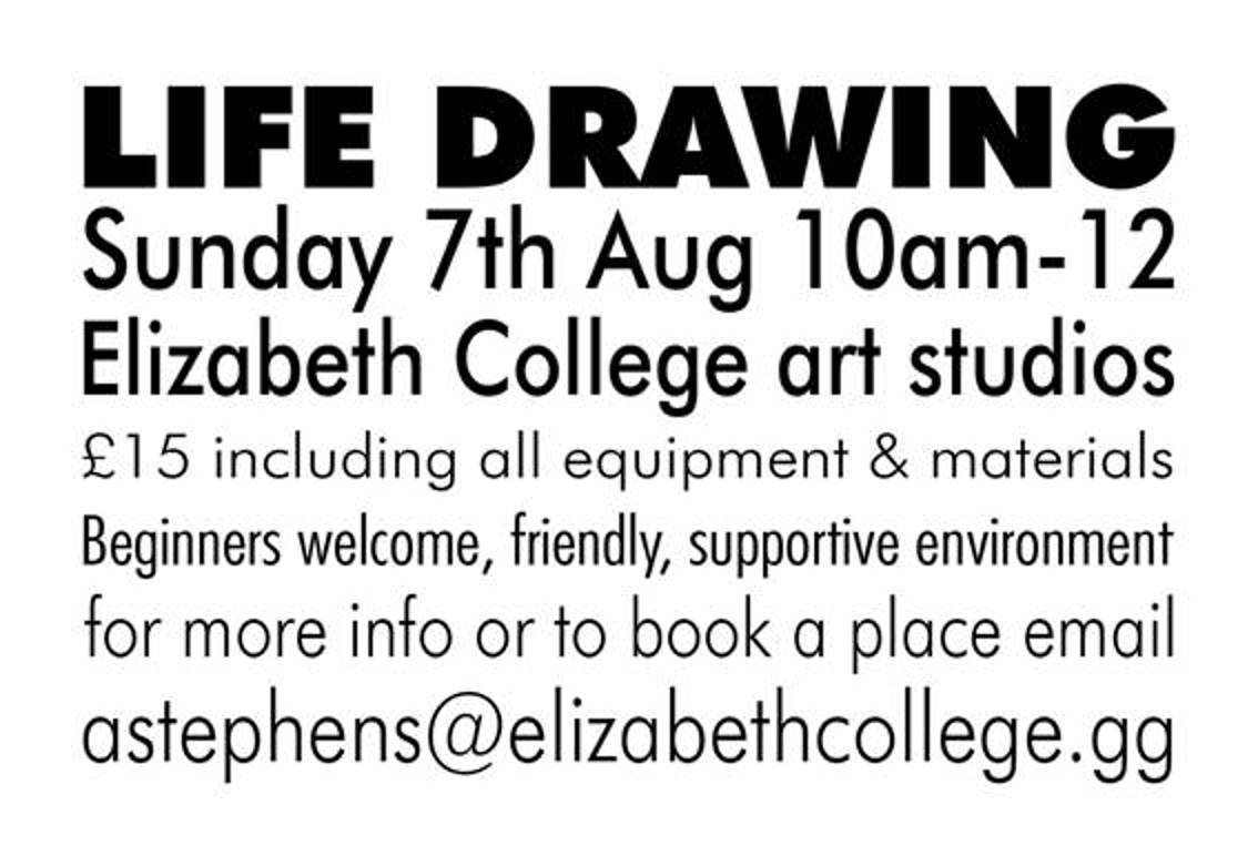 Life Drawing at Elizabeth College