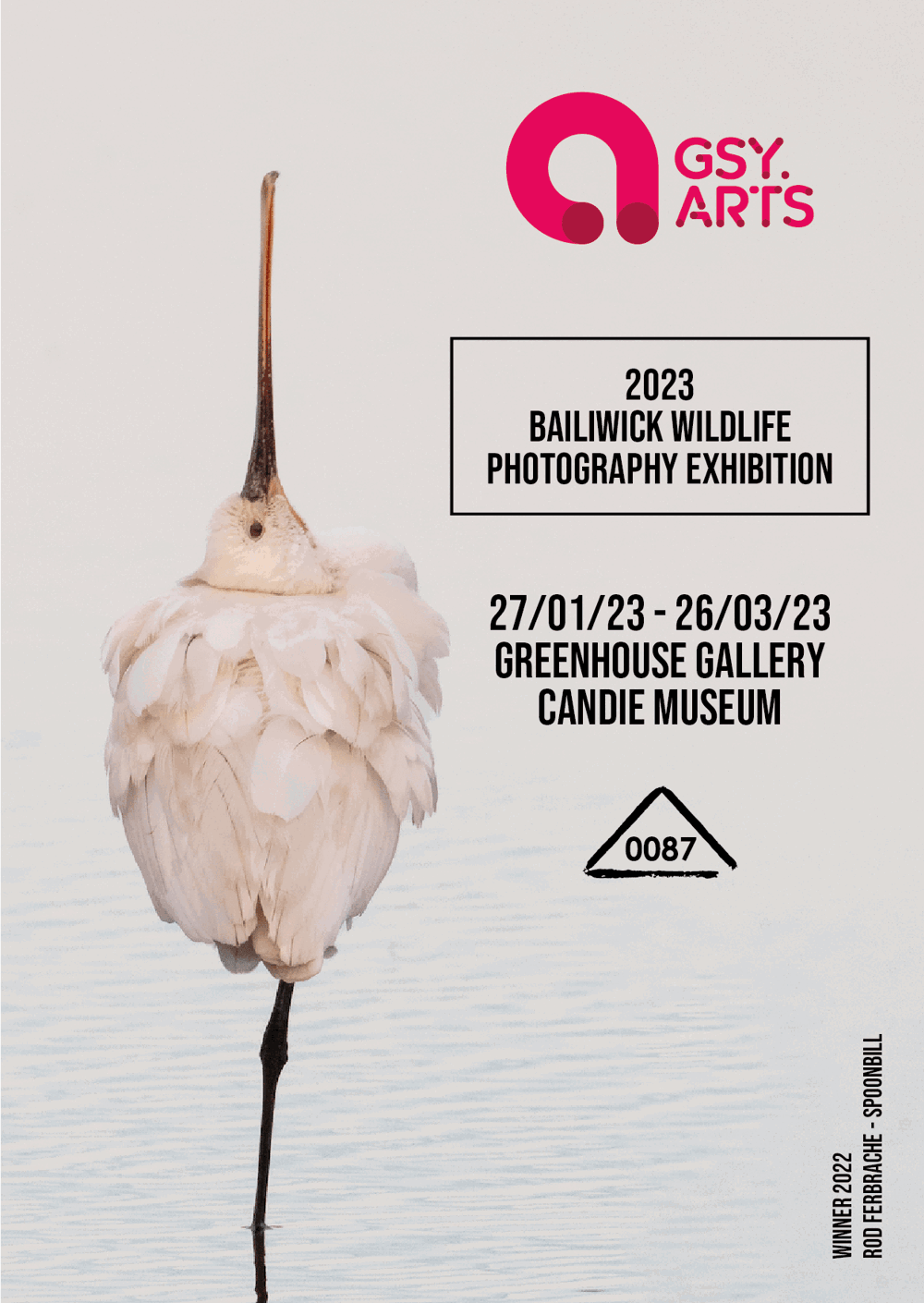 Poster for 2023 Bailiwick Wildlife Photography Exhibition