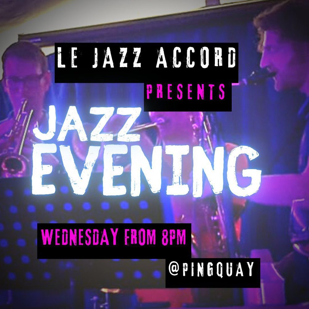 Poster for Live Jazz at Pingquay