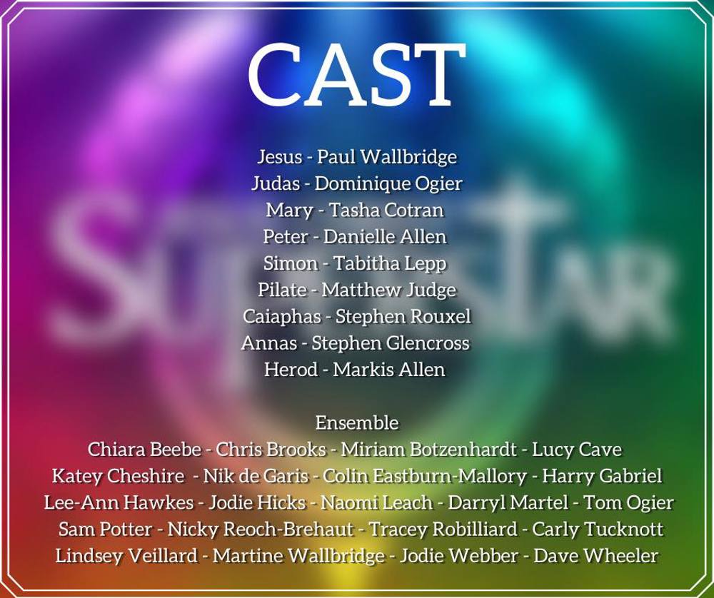 Poster for GADOC presents Jesus Christ Superstar